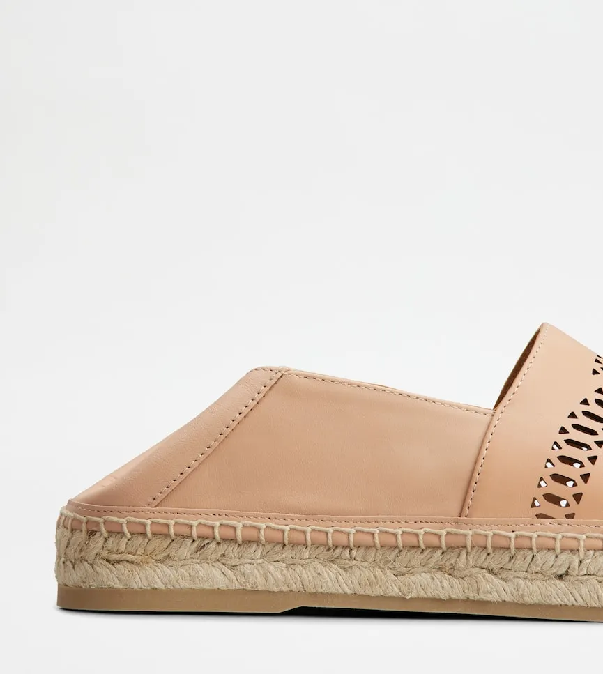 Kate Leather Espadrilles