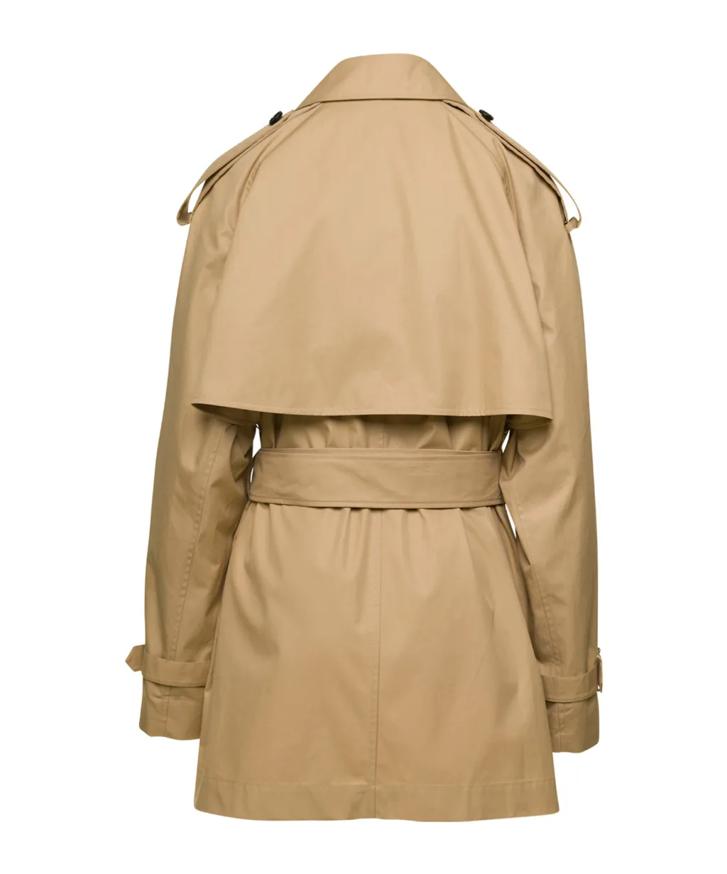Burberry Double-Breasted Belted Trench Coat