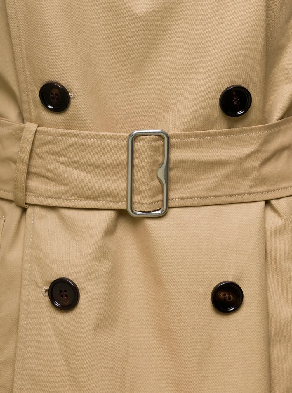 Burberry Double-Breasted Belted Trench Coat