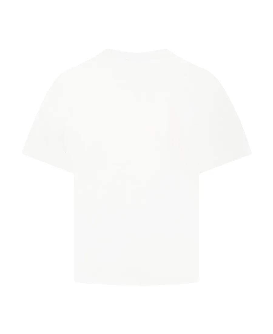 Fendi Kids Logo Printed Crewneck T-Shirt
