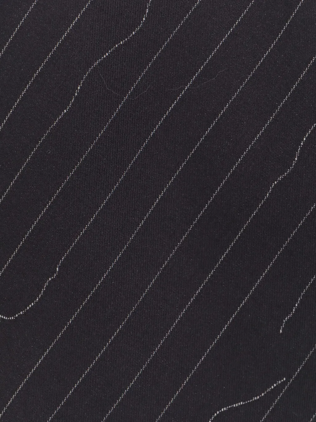 Off-White Pinstriped High-Waisted Mini Skirt