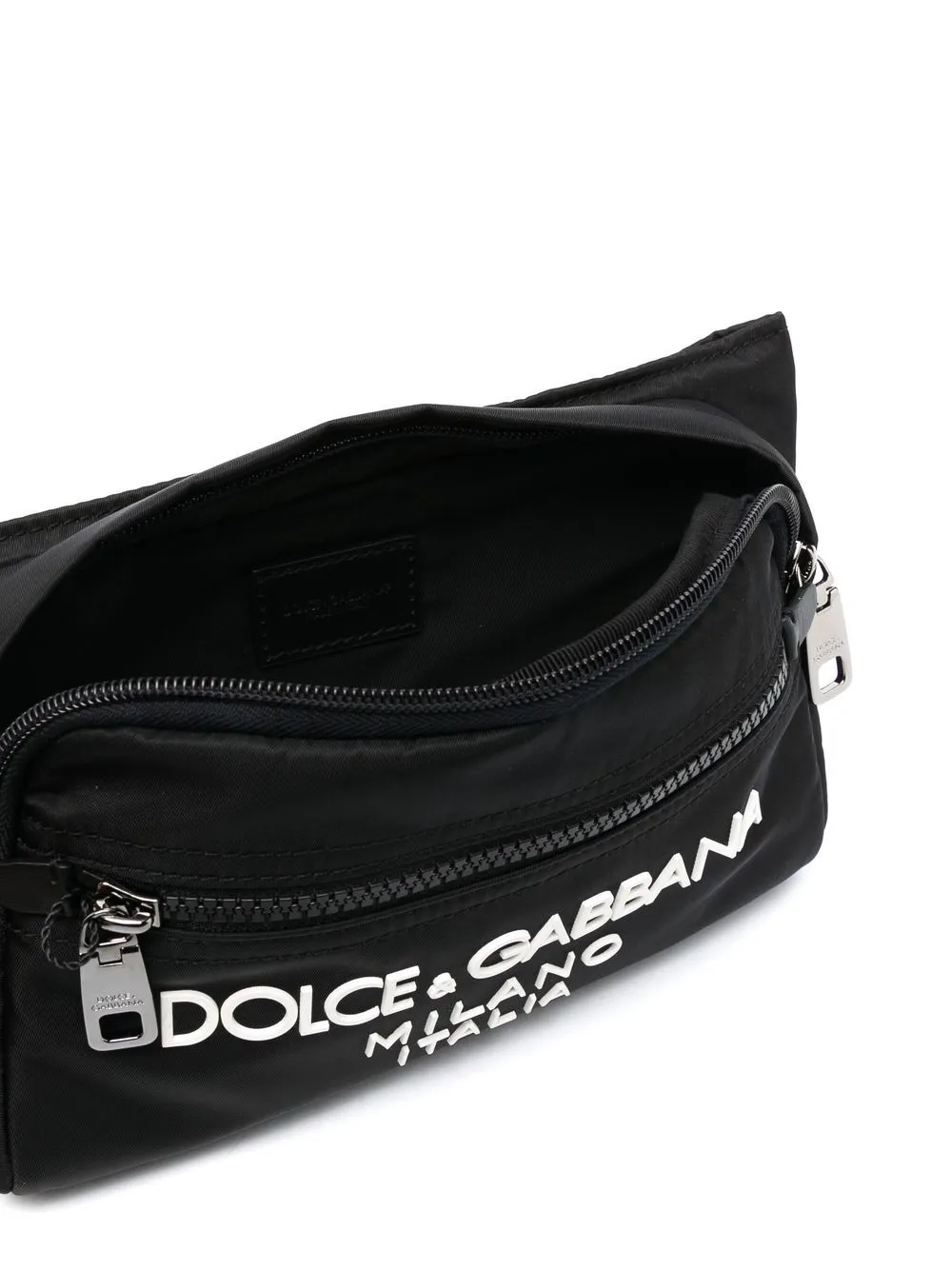 Dolce & Gabbana Logo Embossed Zipped Belt Bag