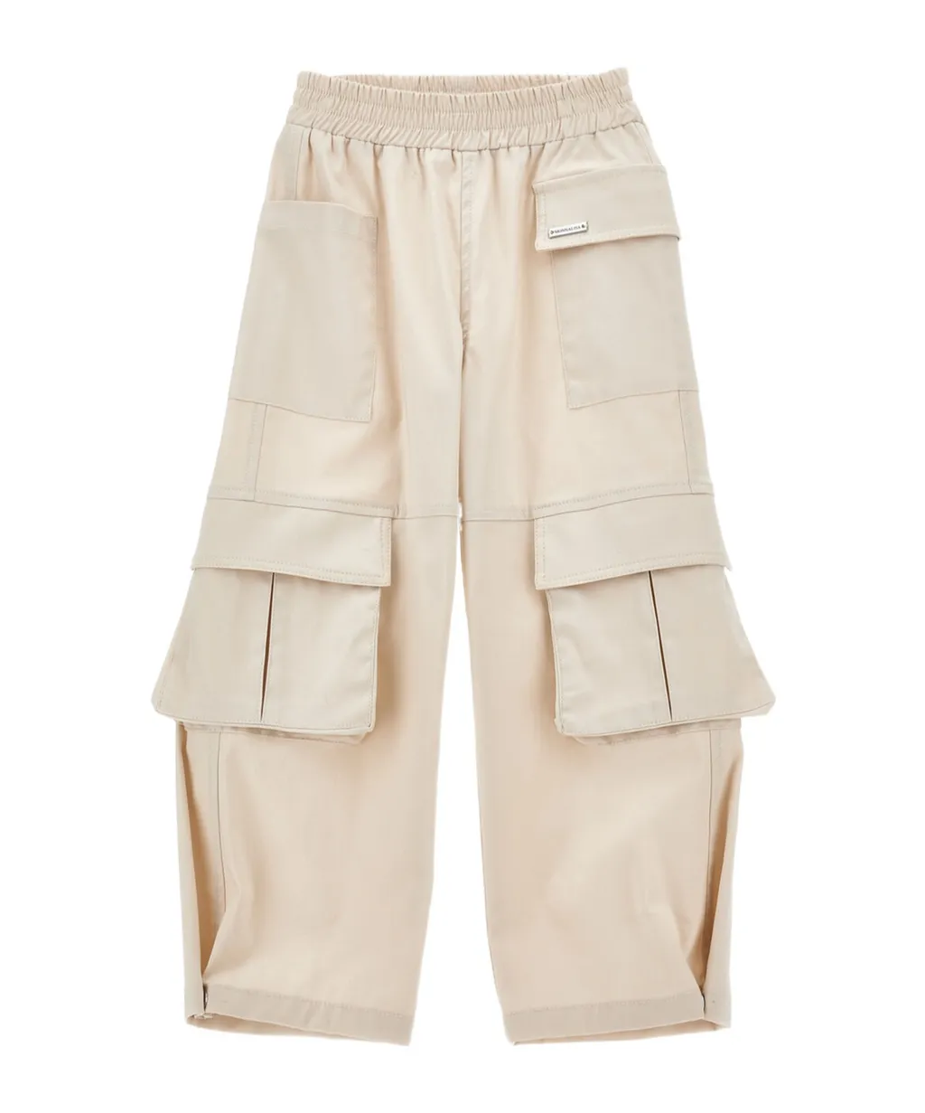 Monnalisa Stretch Cargo Trousers