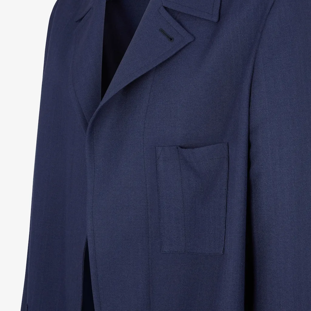 Fendi Pocket Detailed Long Sleeved Jacket
