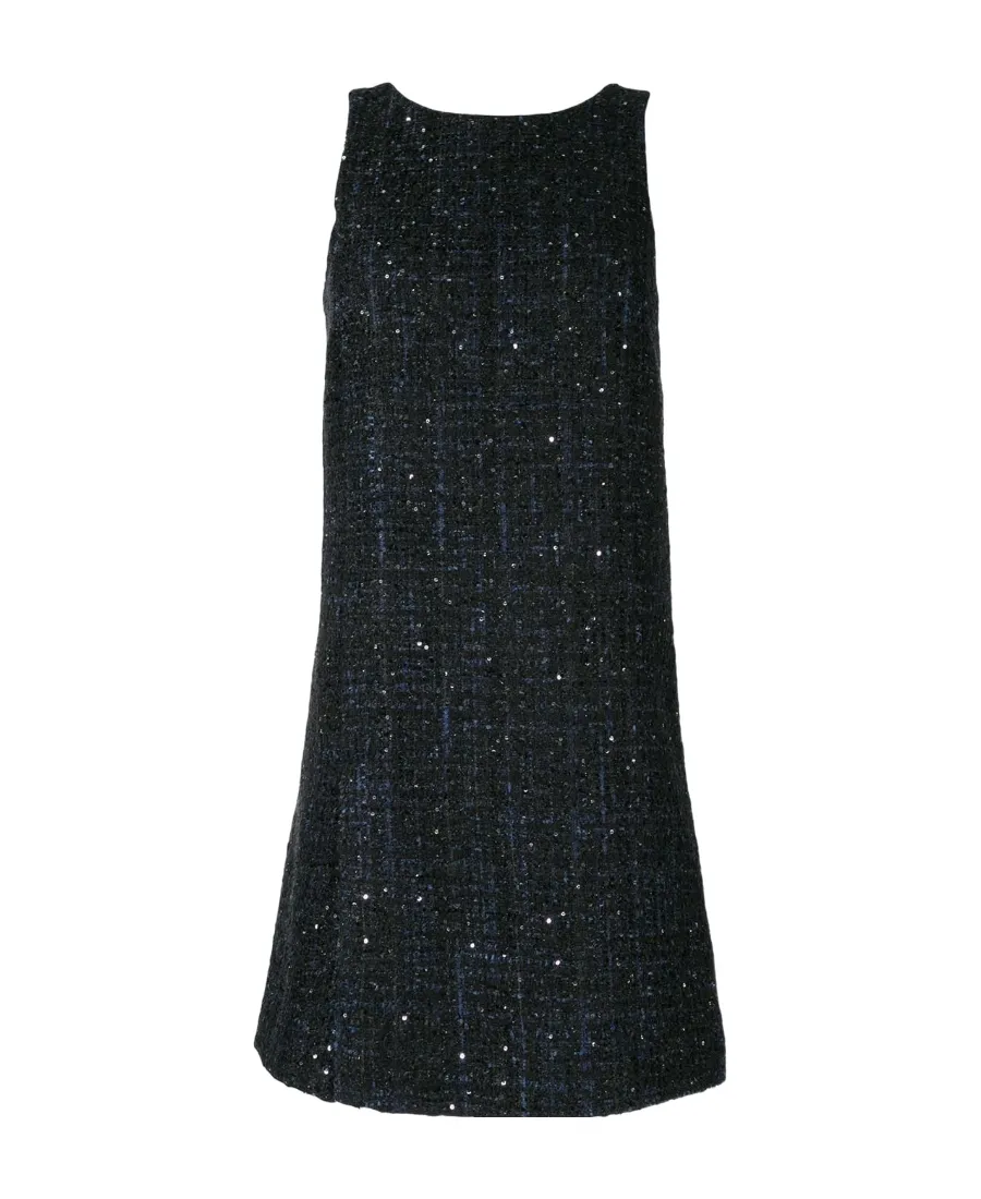 Tweed Sleeveless Dress