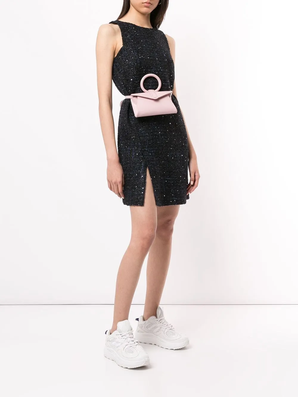 Tweed Sleeveless Dress
