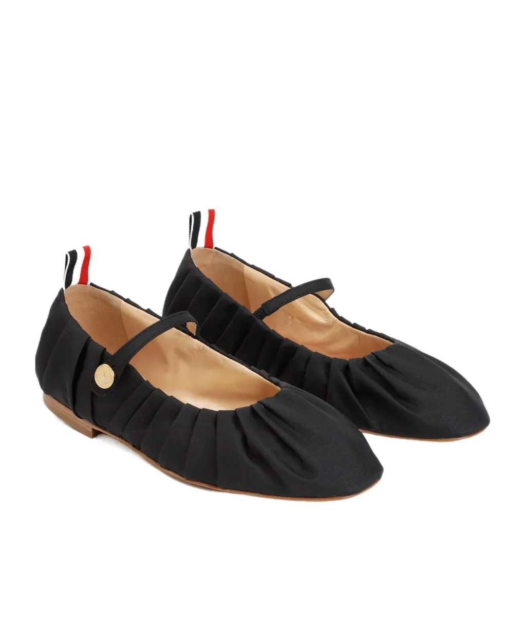 Thom Browne John Ruched Ballerina Shoes