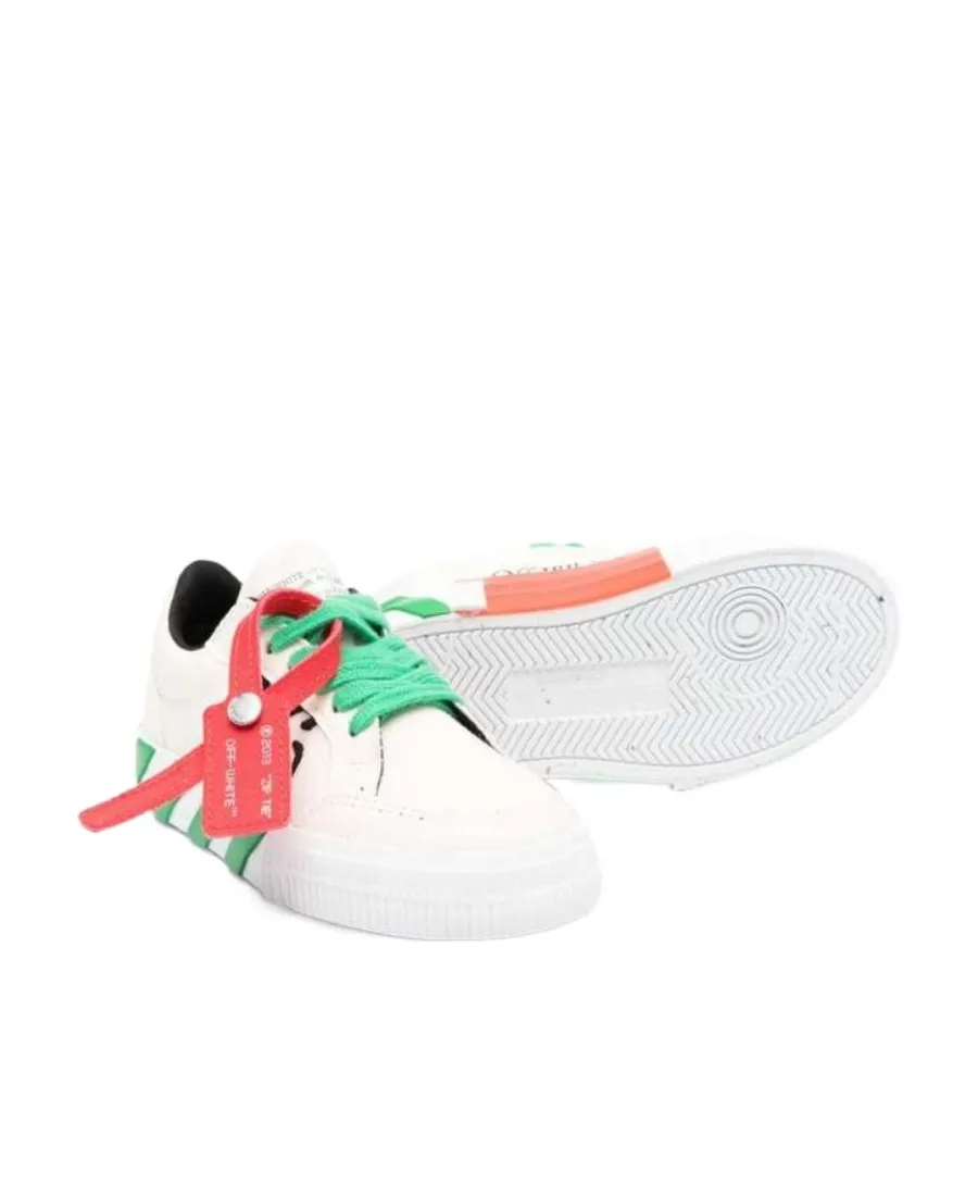 Low Vulcanized Leather Sneakers