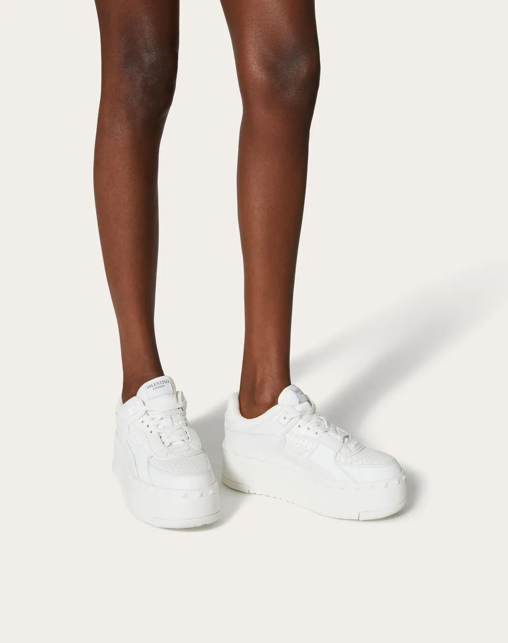 Valentino	Garavani Freedots Xl Lace-Up Sneakers