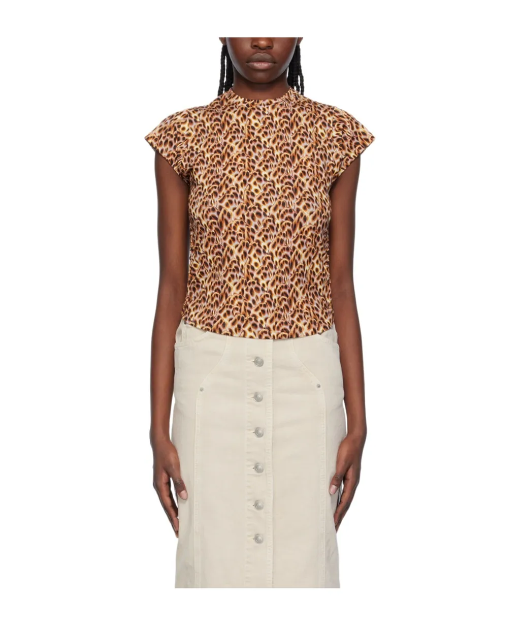 Juviana Open-Back Blouse