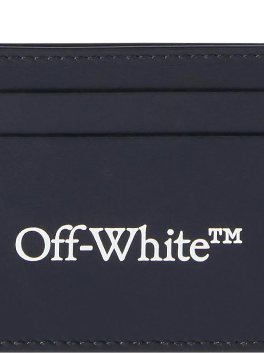 Off-White Bookish Logo Printed Cardholder