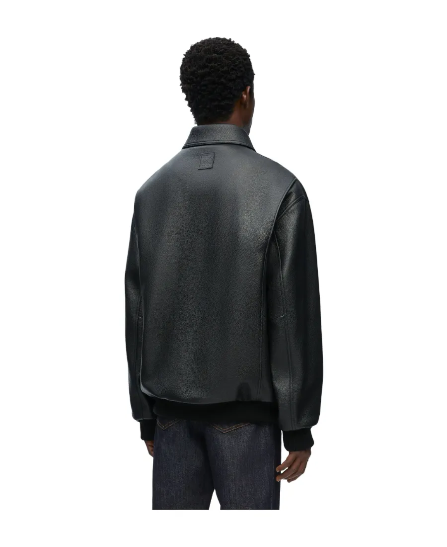 Bomber Jacket In Nappa Calfskin