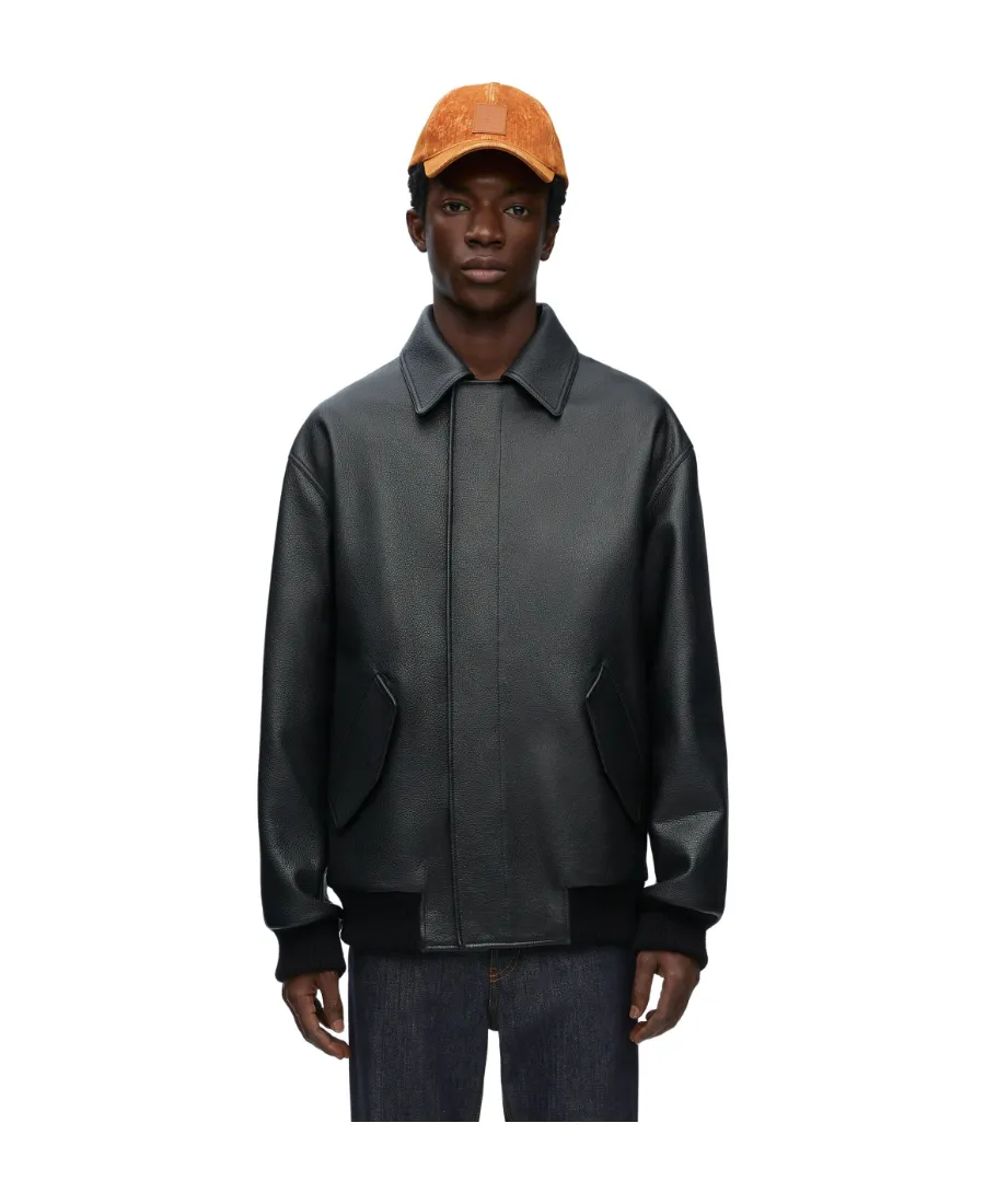 Bomber Jacket In Nappa Calfskin