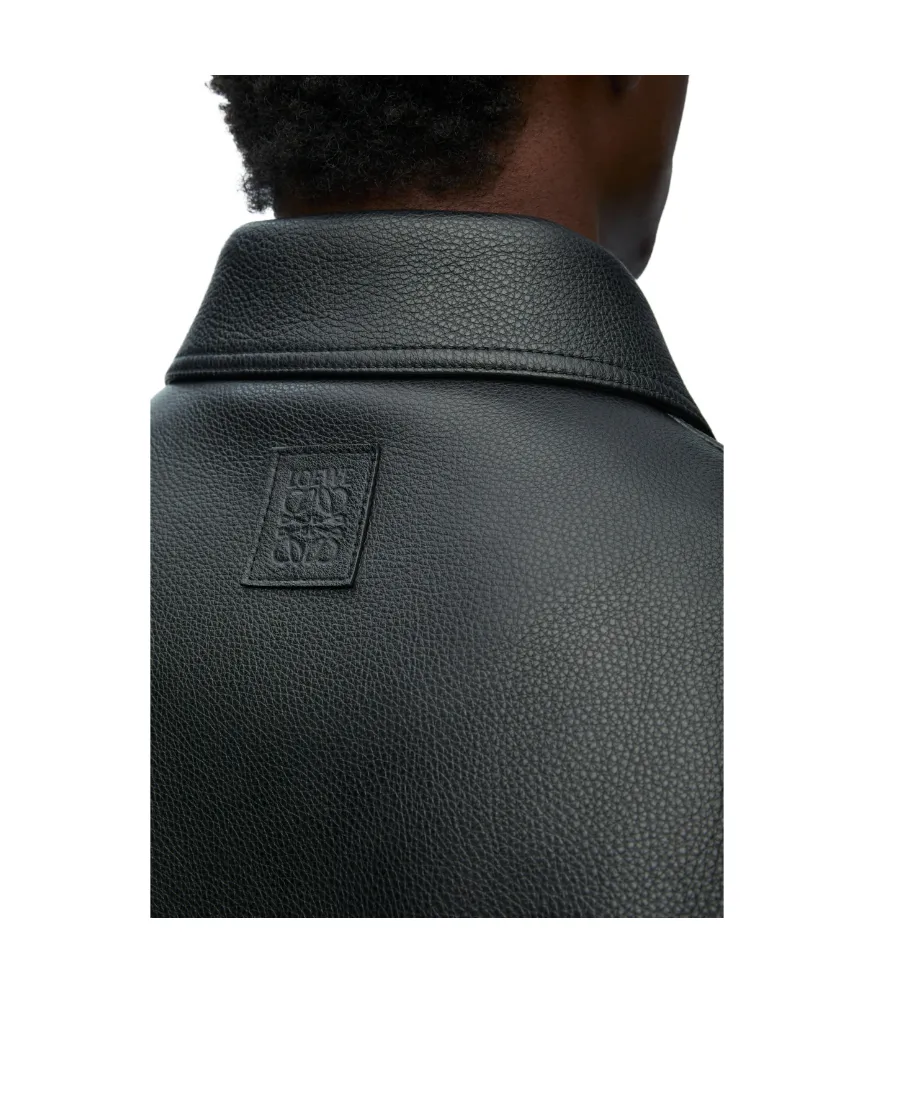 Bomber Jacket In Nappa Calfskin
