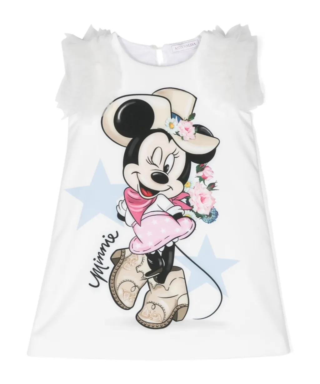 X Disney Minnie Mouse-Print Dress