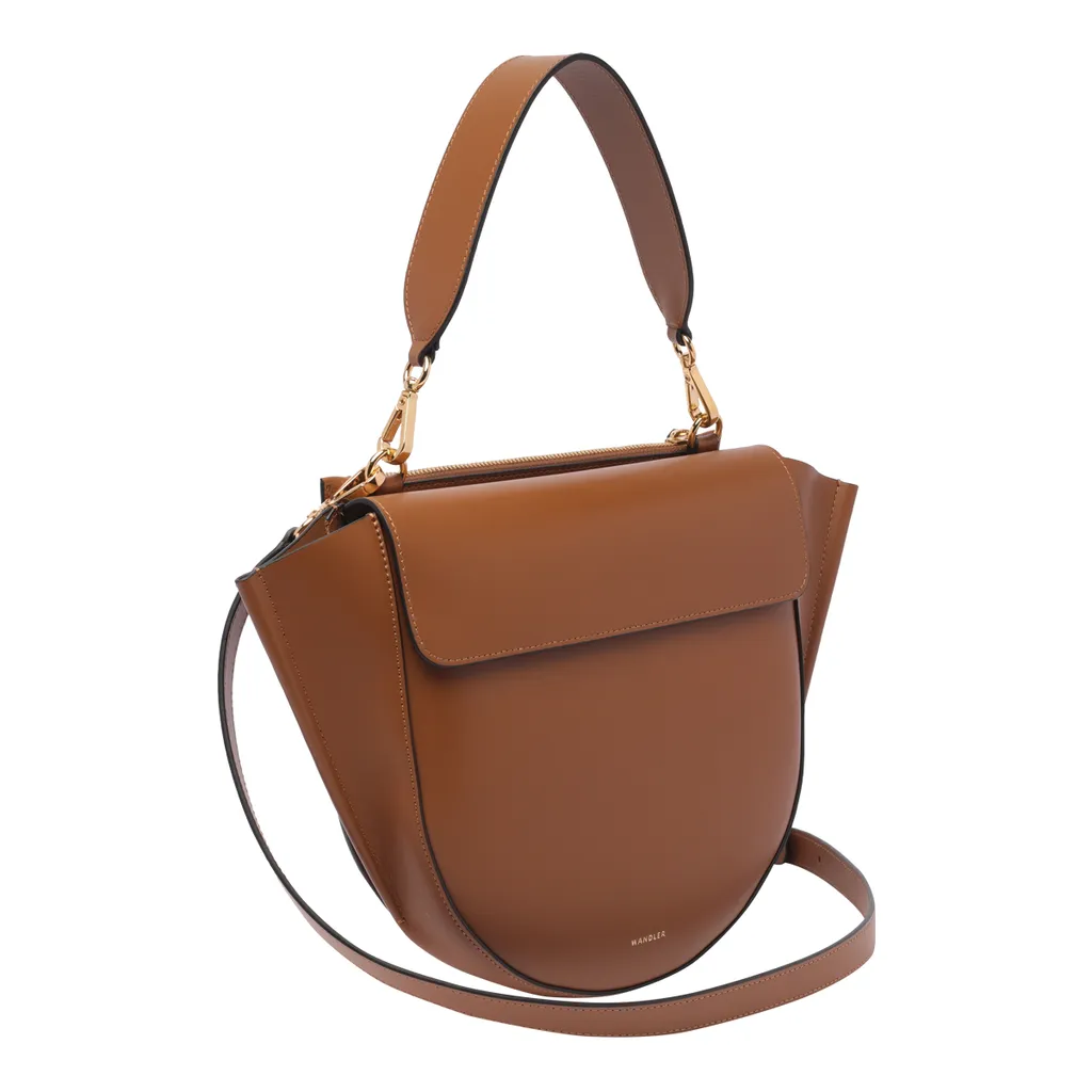 Medium Hortensia Leather Tote Bag
