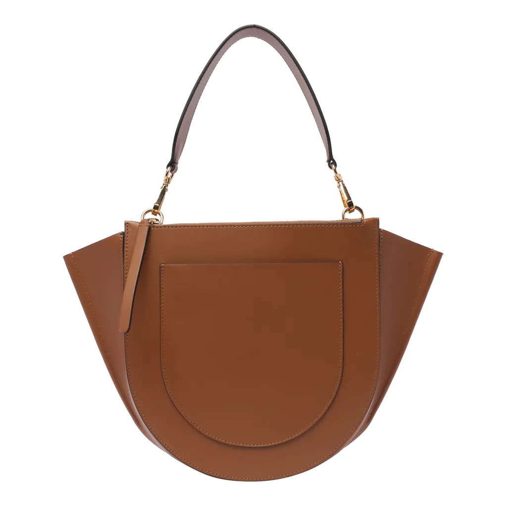 Medium Hortensia Leather Tote Bag