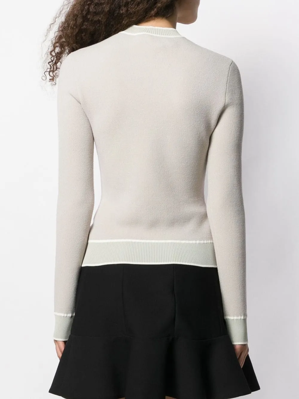 Off-White Logo Knitted Sweatshirt