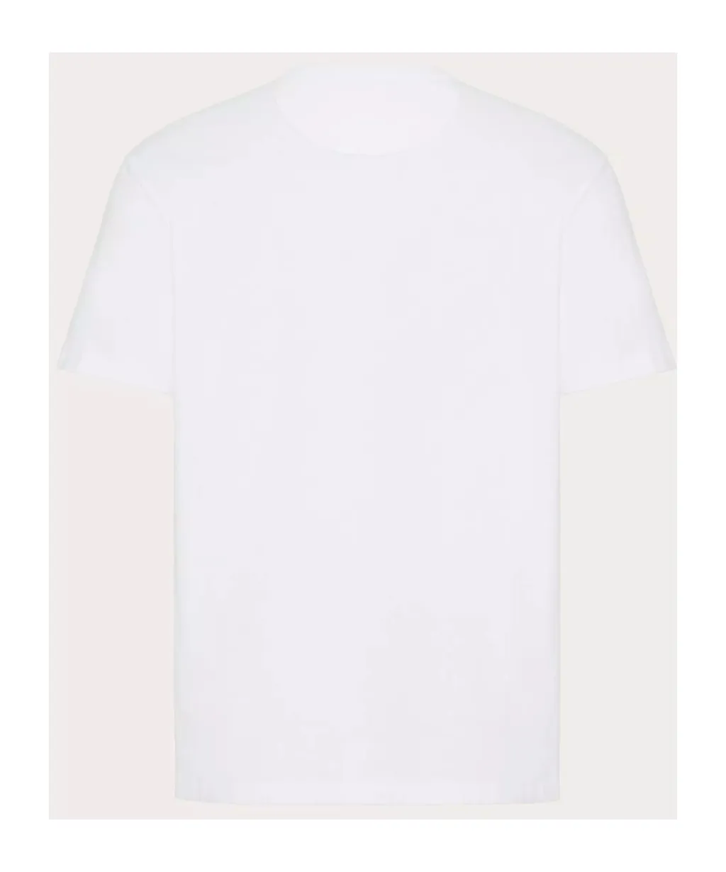 Valentino Floral Patterned Crewneck T-Shirt