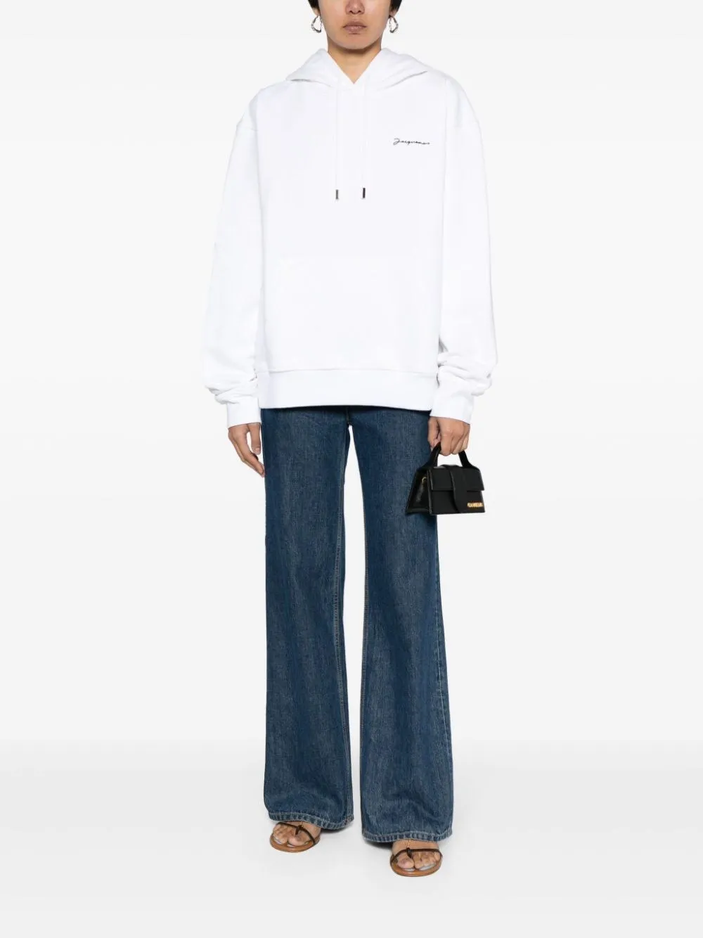 Jacquemus Embroidered Logo Hoodie
