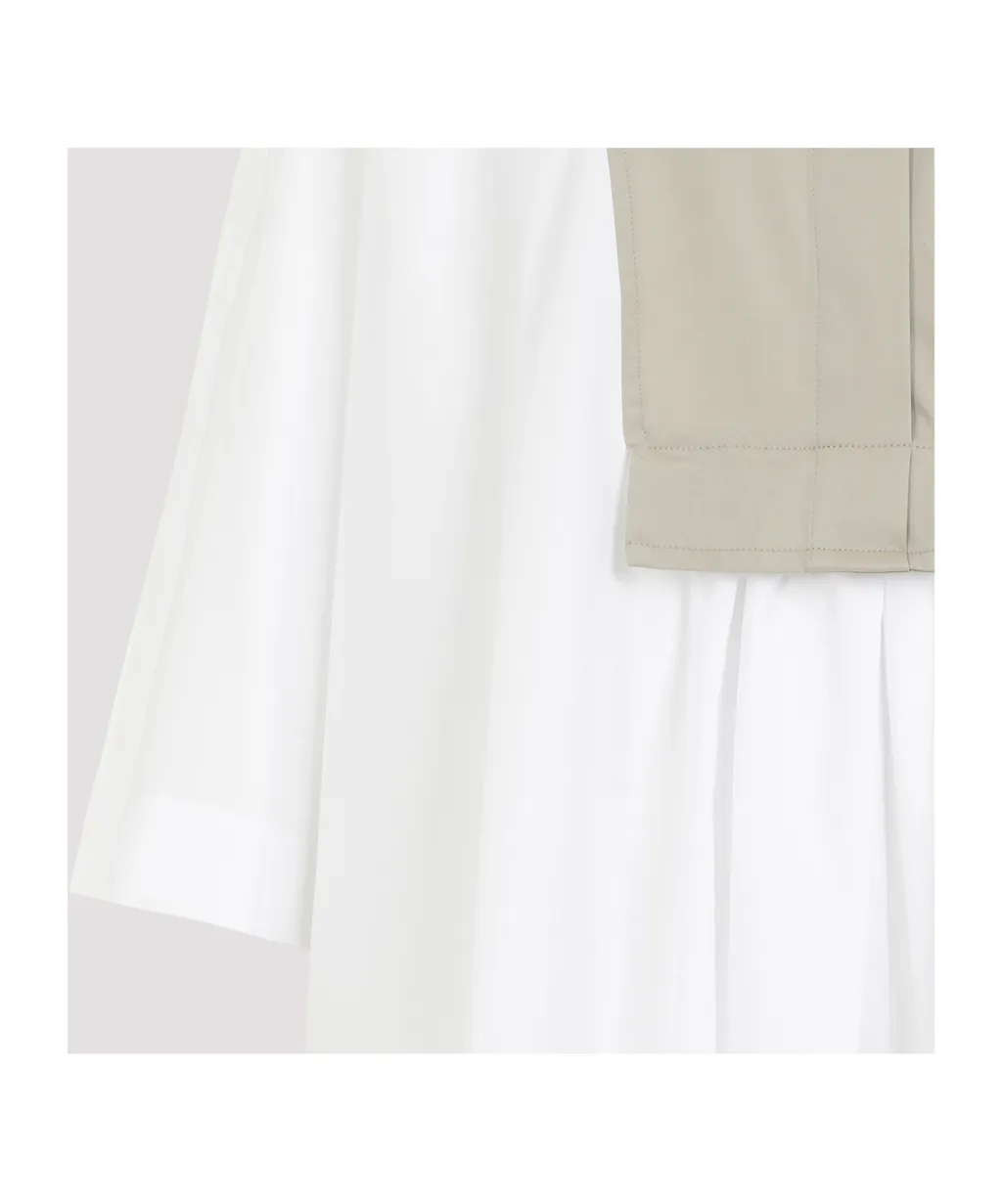 Max Mara Collared Long-Sleeved Shirt Dress