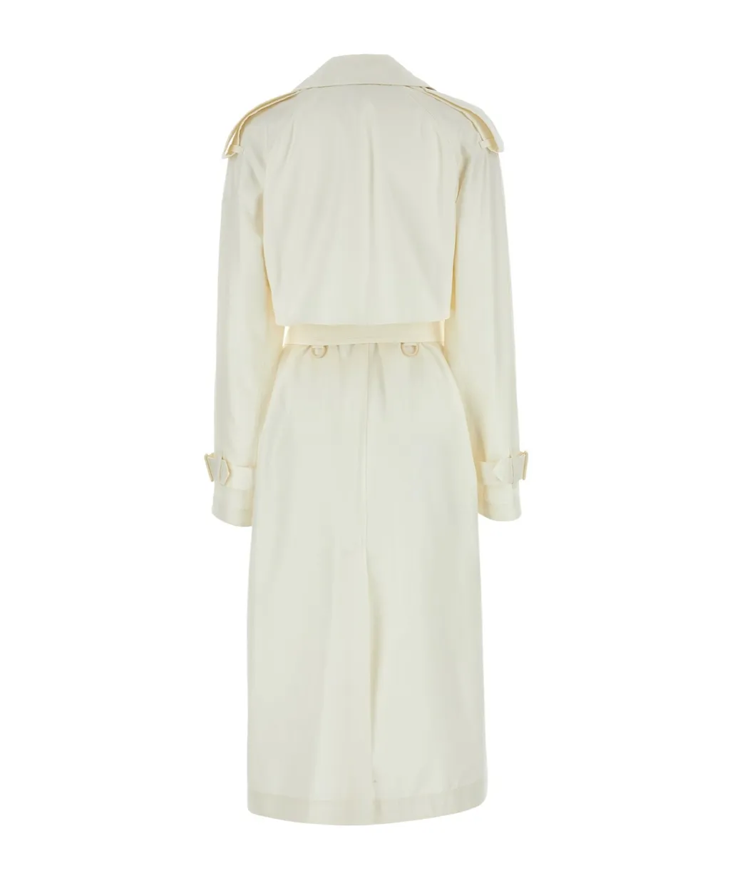 Burberry Double-Breasted Belted Trench Coat
