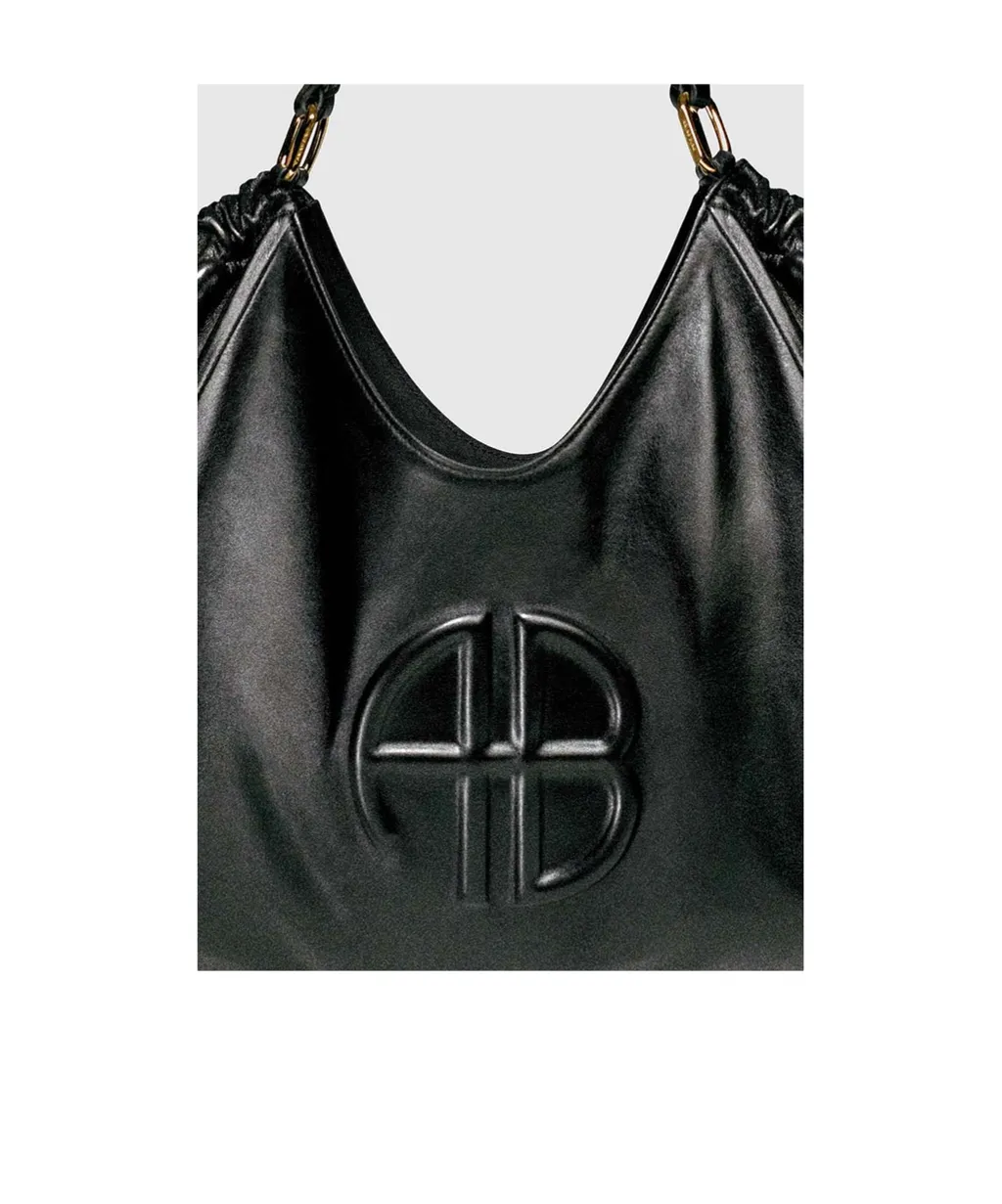 Anine Bing Logo Embossed Medium Kate Tote Bag