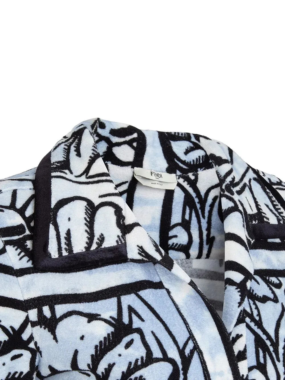 Printed Short-Sleeved Dress