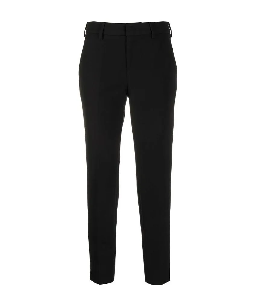 Pt Torino Slim Fit Cropped Trousers