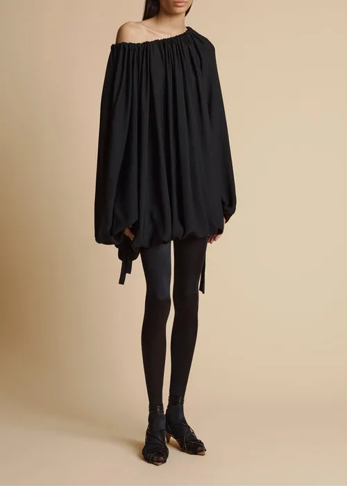 Khaite Nash Draped Blouse