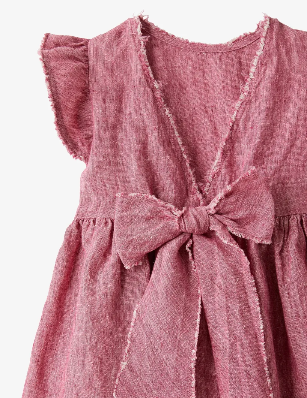 Sleeveless Linen Dress