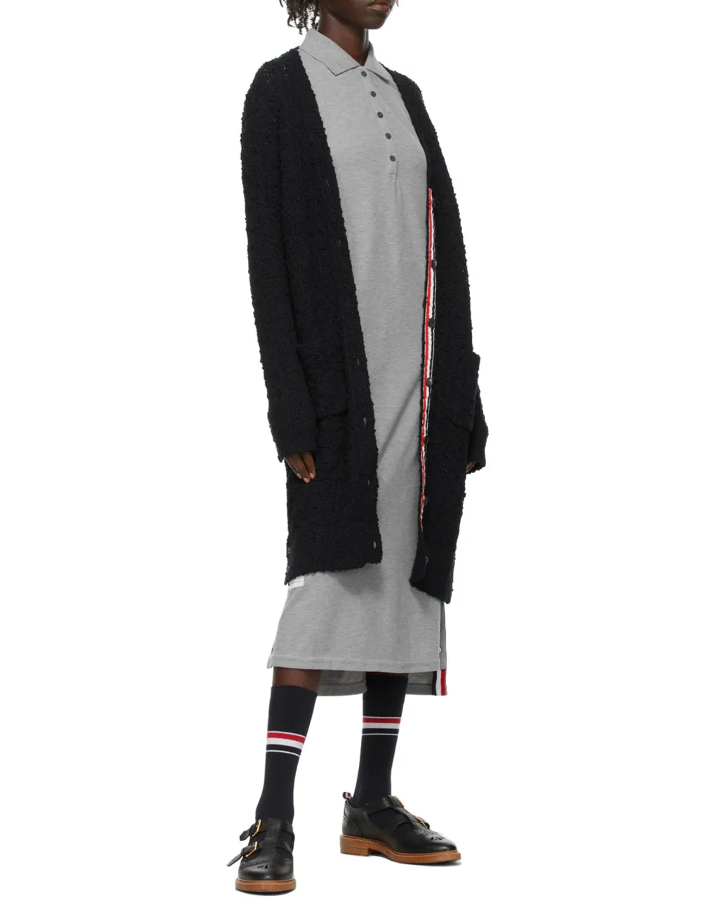 Rwb-Stripe Polo Shirt Dress