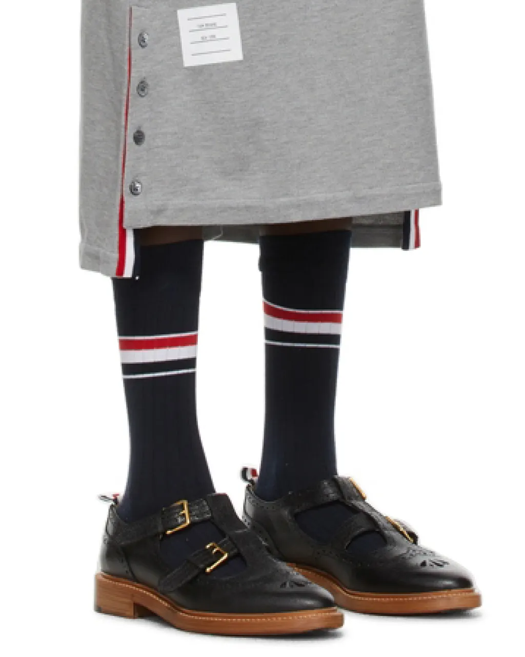 Rwb-Stripe Polo Shirt Dress
