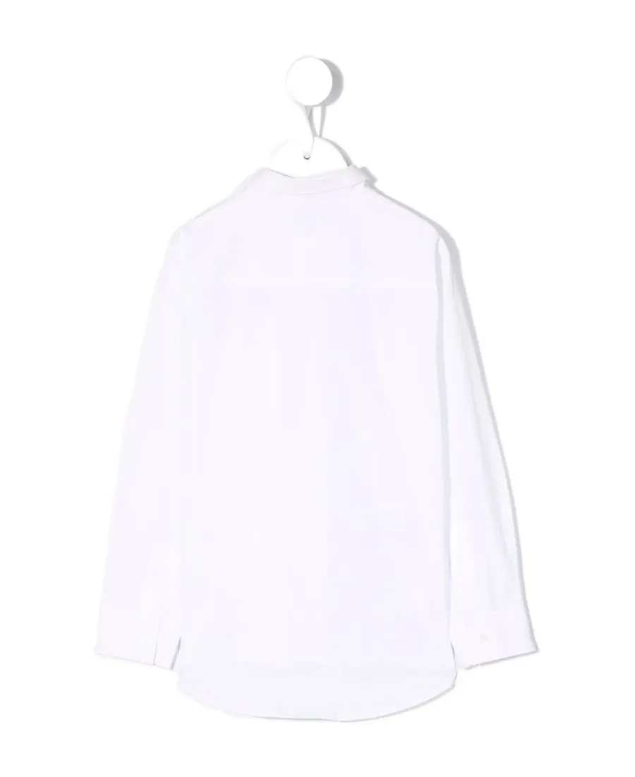 Il Gufo Stretch Poplin Shirt