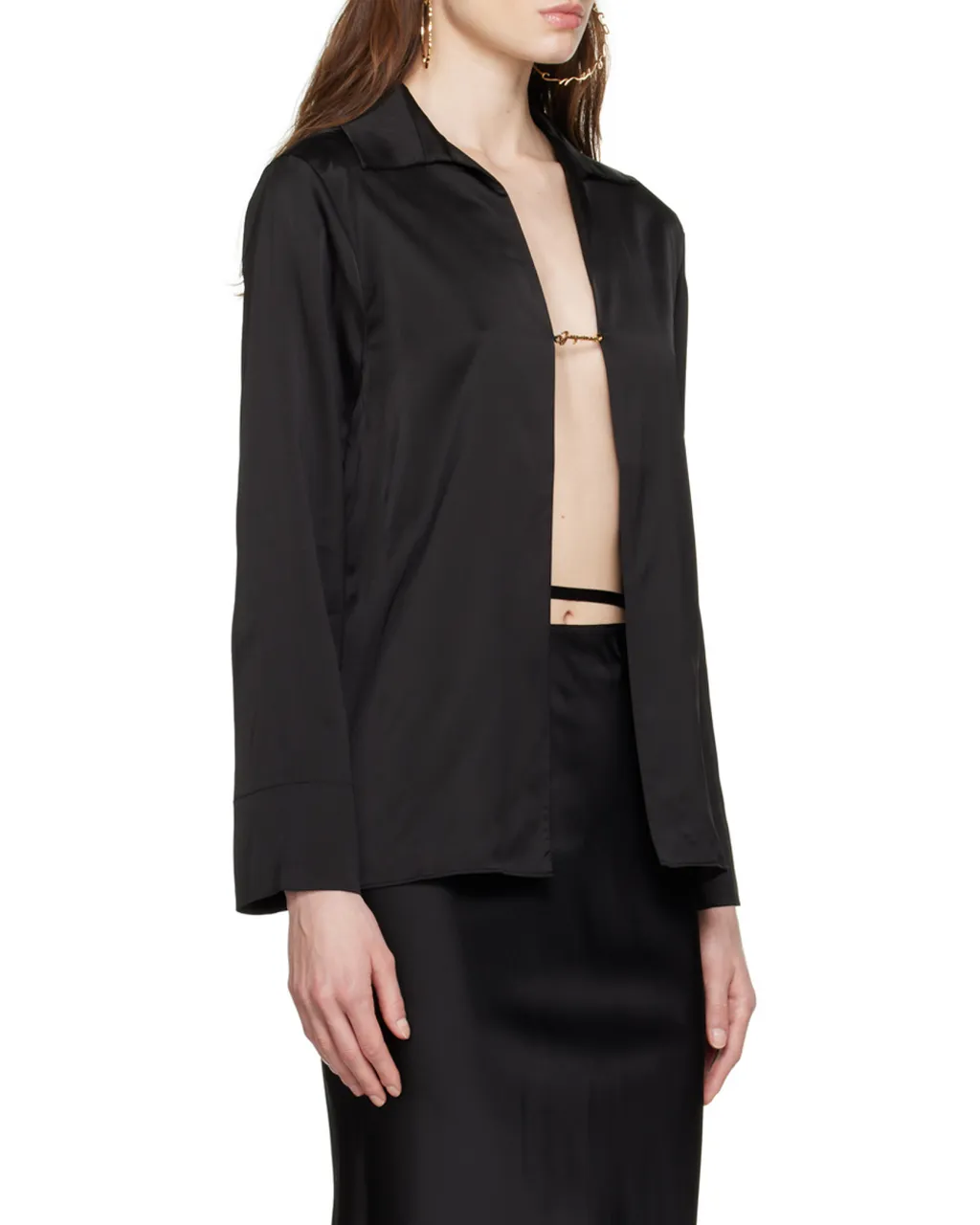 Notte Logo Plaque Blouse
