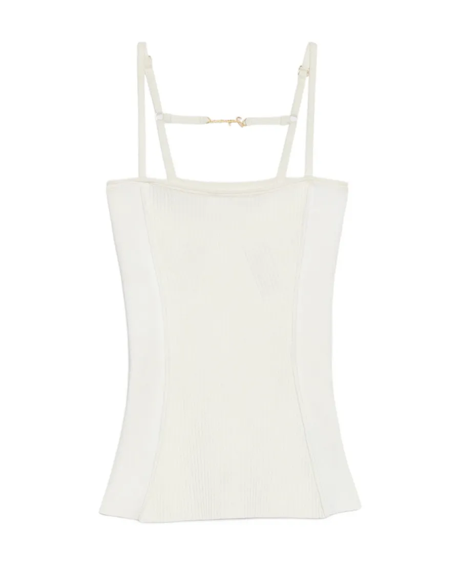 Jacquemus Ribbed Singlet Top