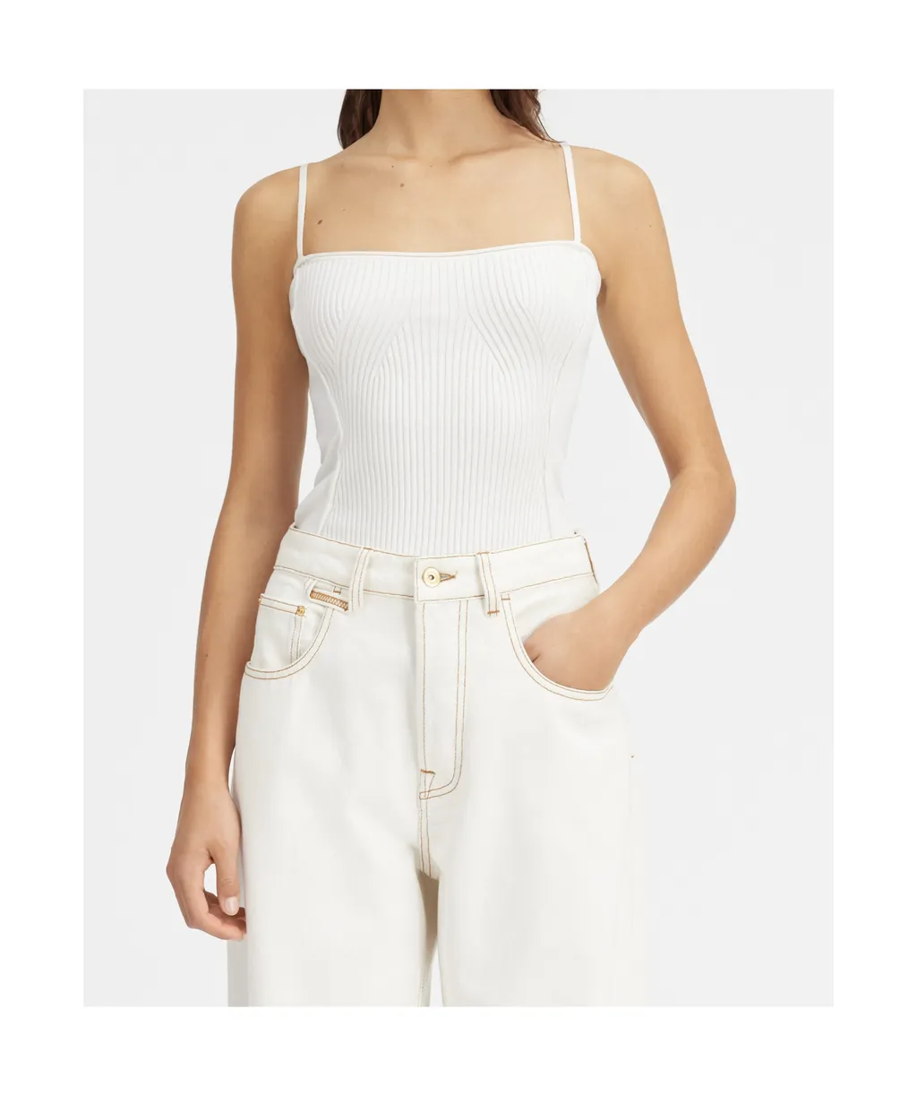 Jacquemus Ribbed Singlet Top