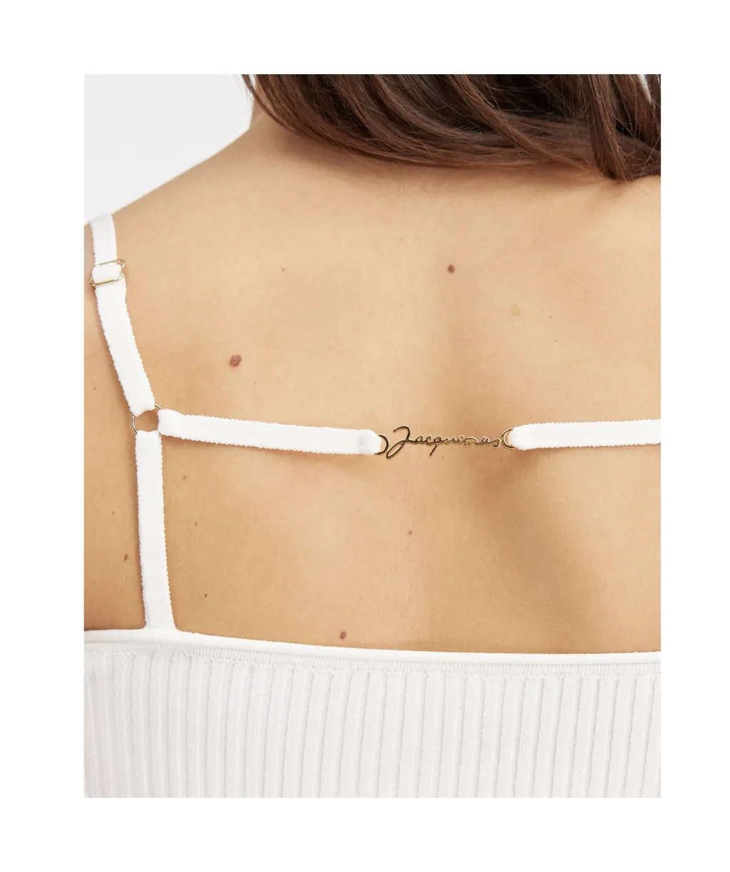 Jacquemus Ribbed Singlet Top