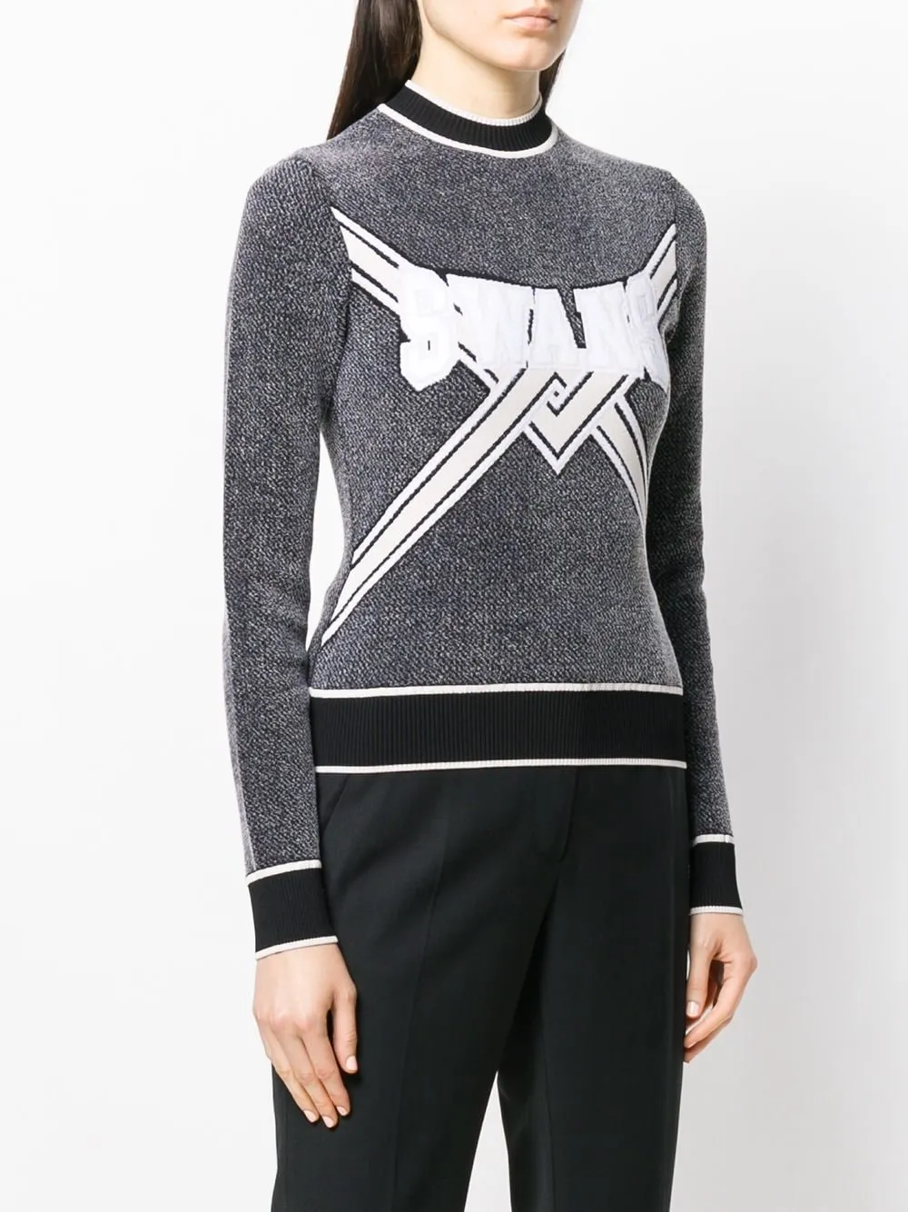 Off-White Swans Knitted Sweater