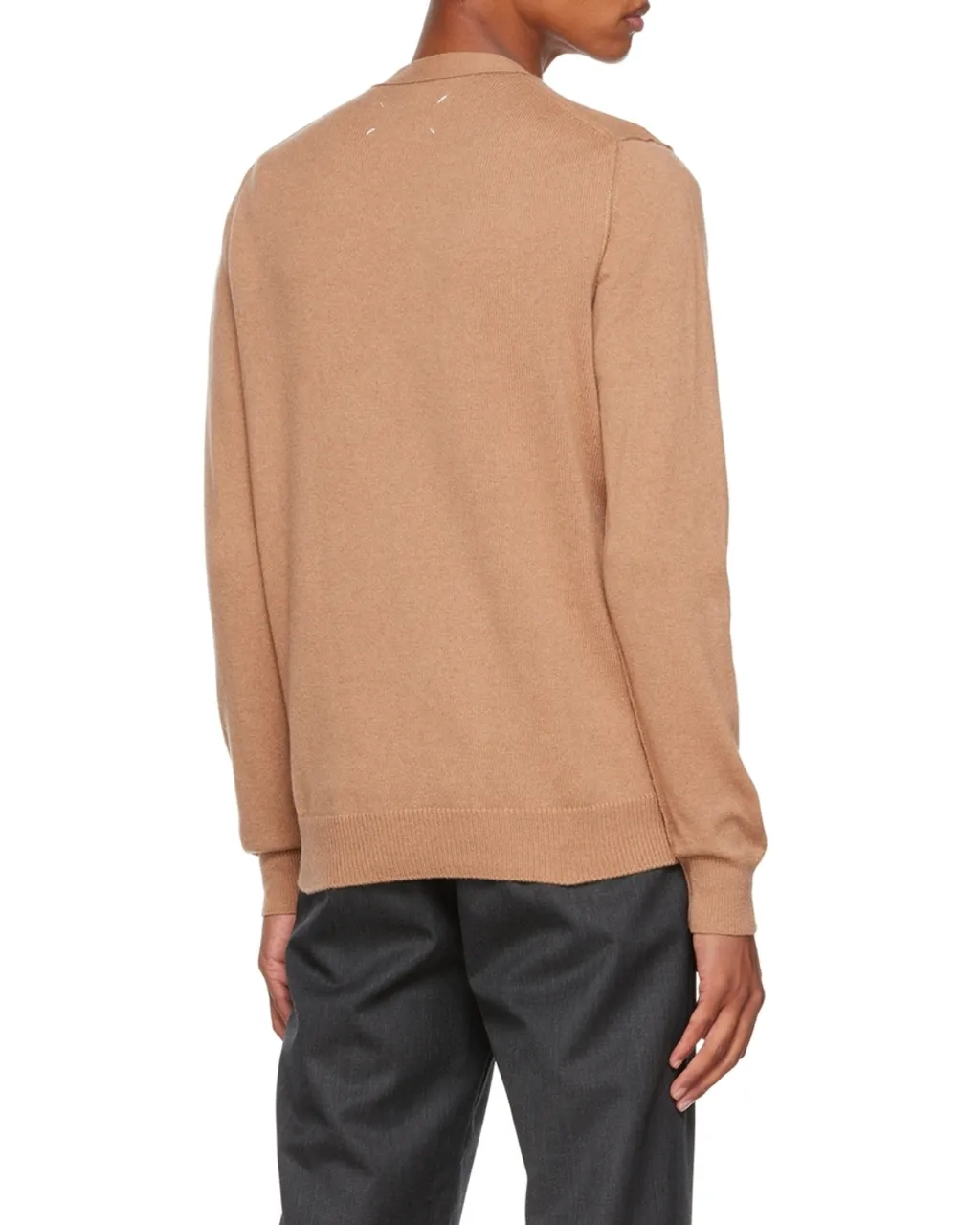 Maison Margiela Buttoned V-Neck Cardigan