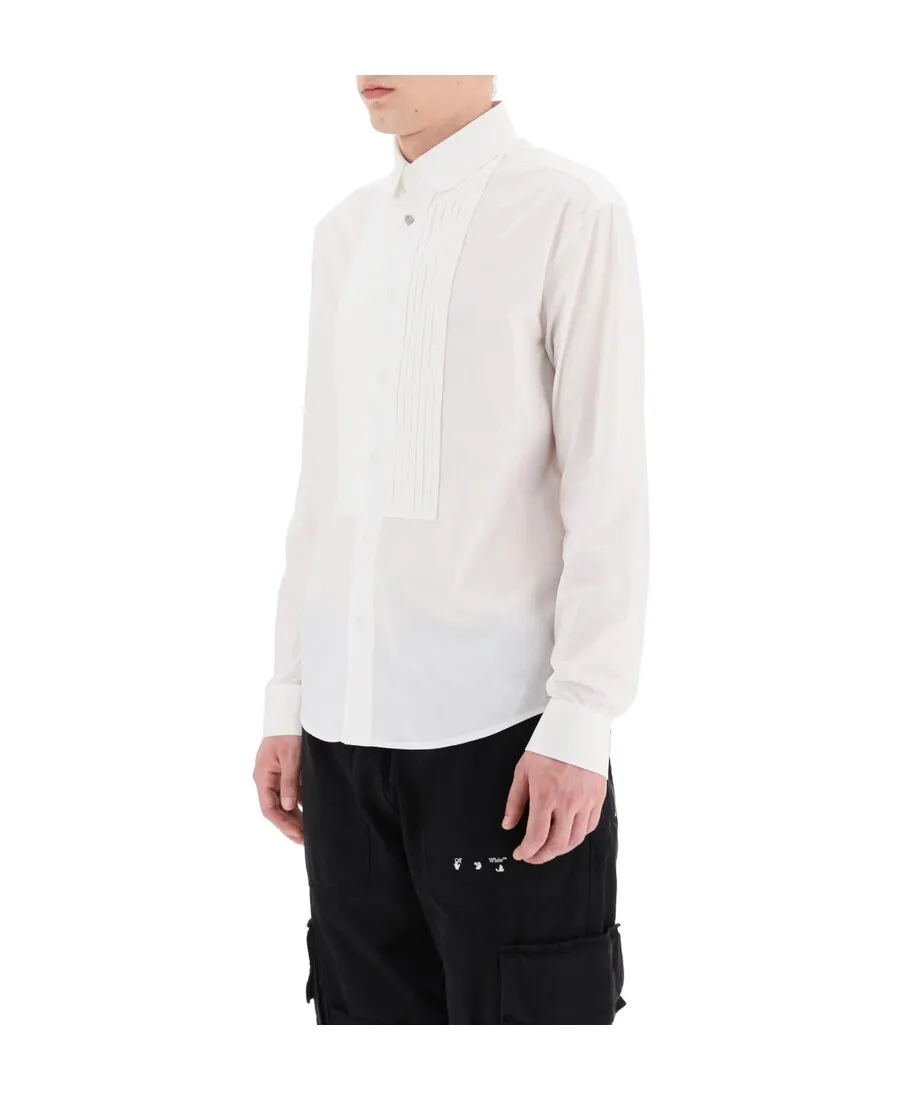 Off-White Tailored Tuxedo Shirt