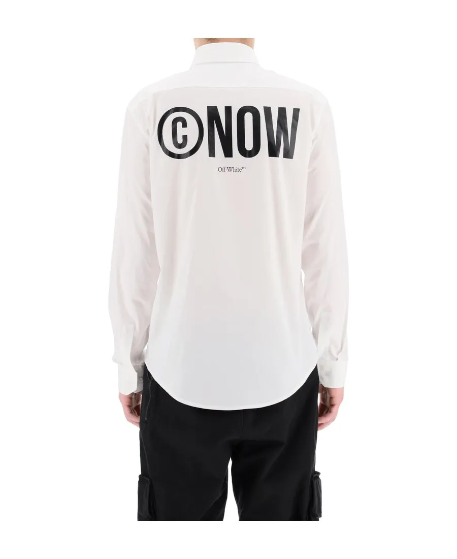 Off-White Tailored Tuxedo Shirt