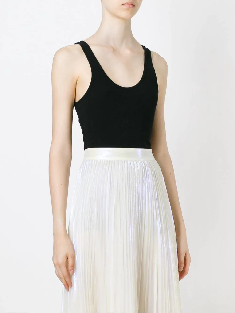 James Perse Ribbed Daily Tank Top