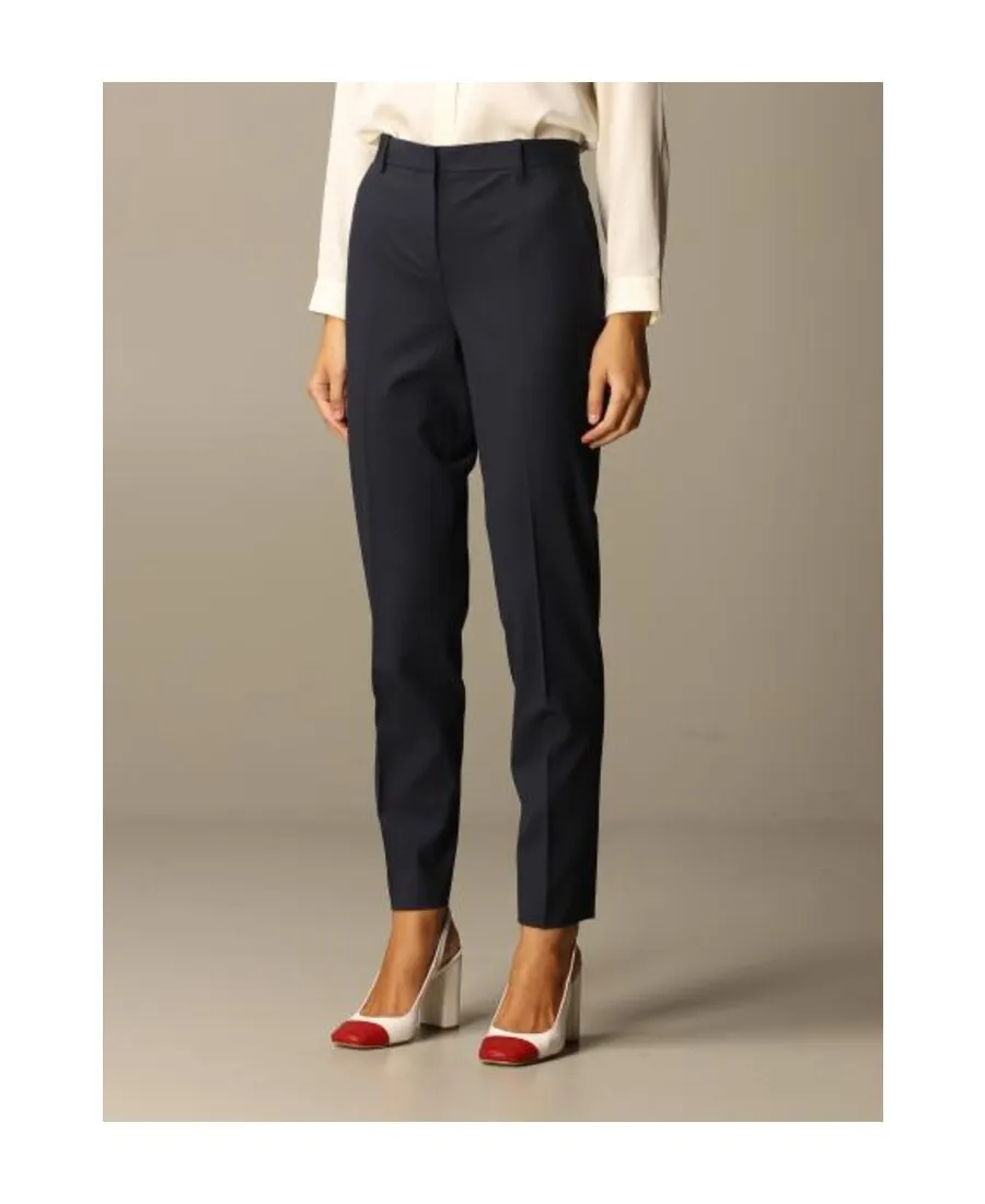 Slim-Fit Tailored Trousers