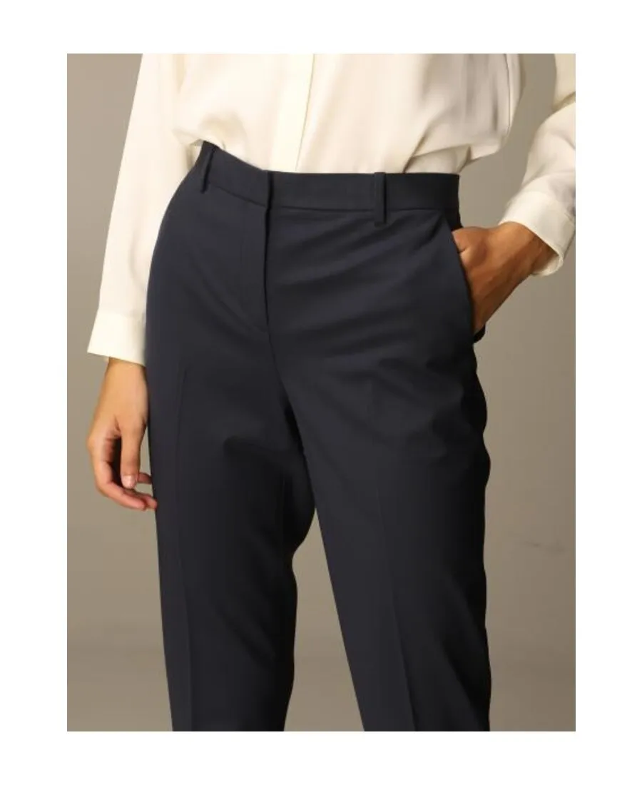 Slim-Fit Tailored Trousers