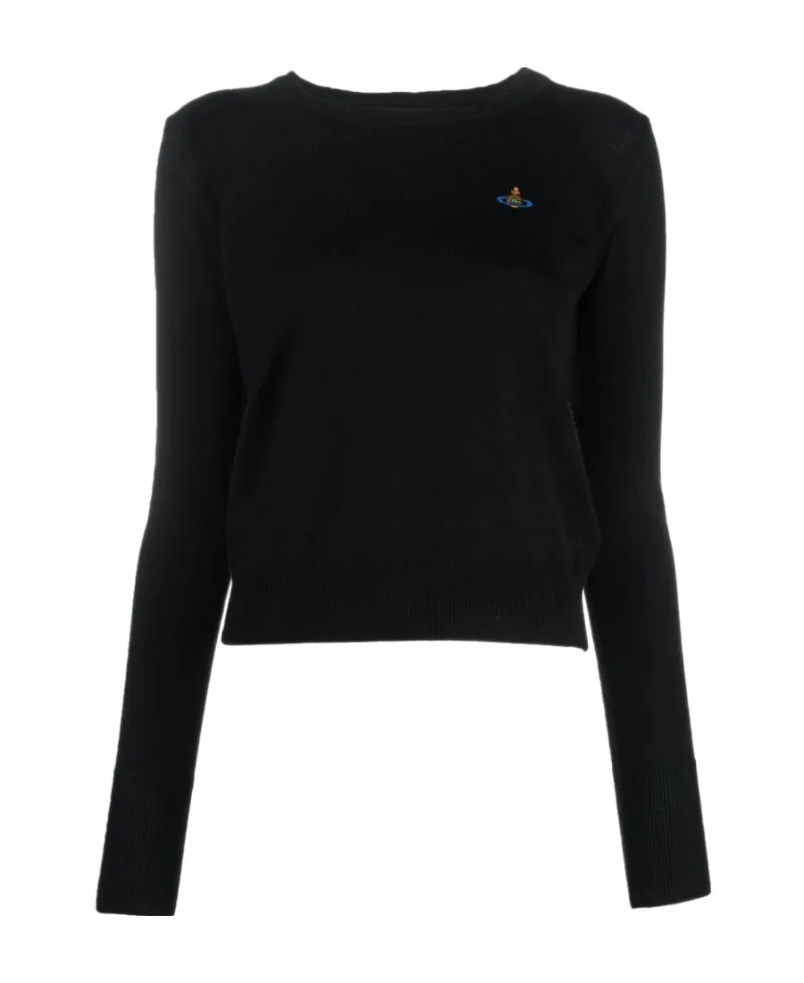 Vivienne Westwood Orb Embroidered Crewneck Jumper