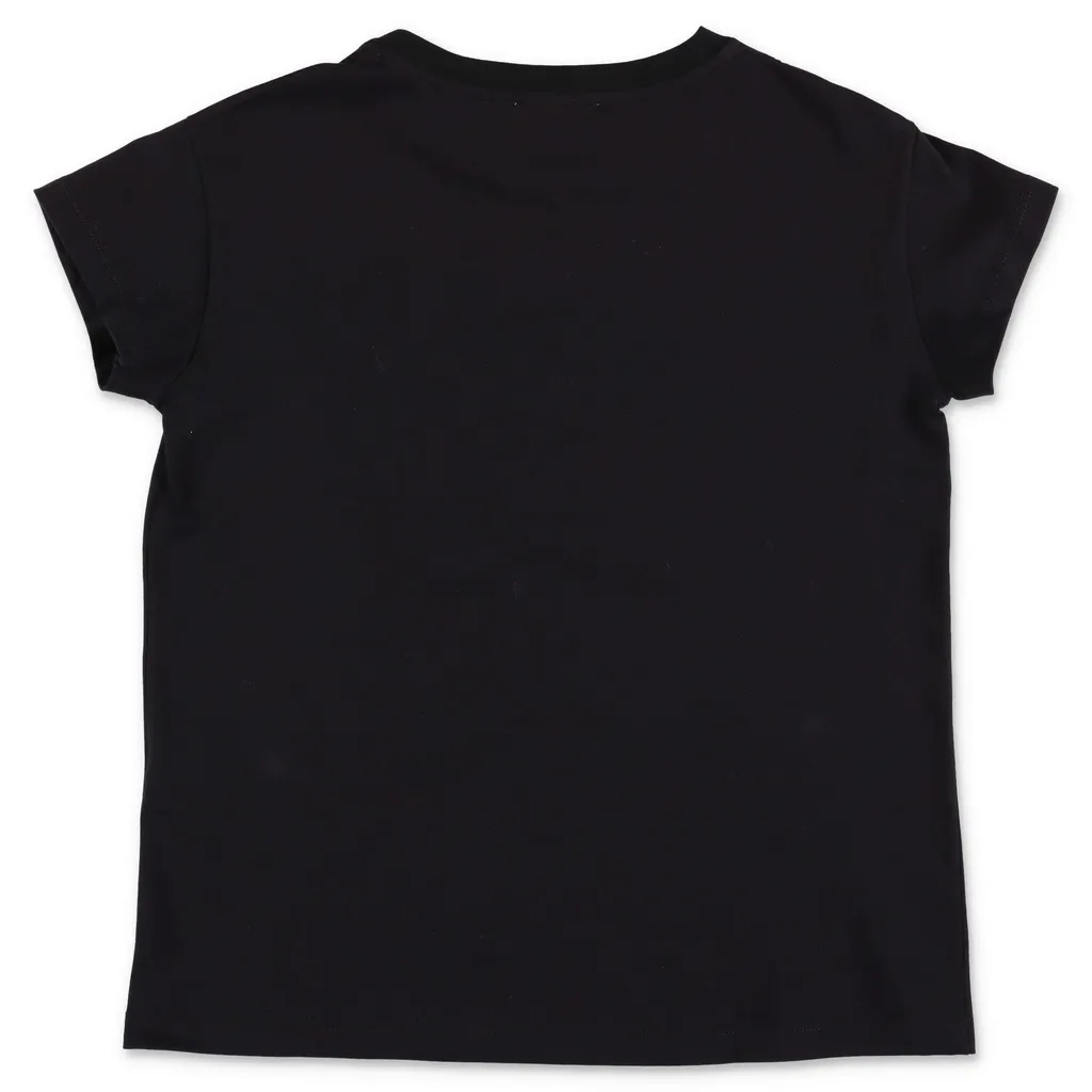 Elie Saab Junior Logo Printed Crewneck T-Shirt