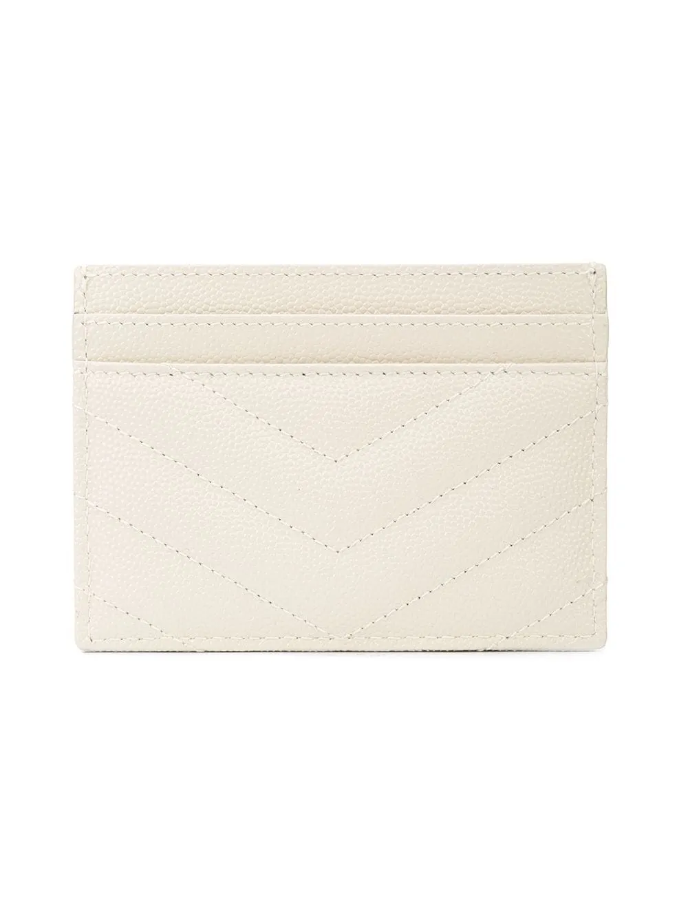 Saint Laurent Cassandre Logo Plaque Card Case