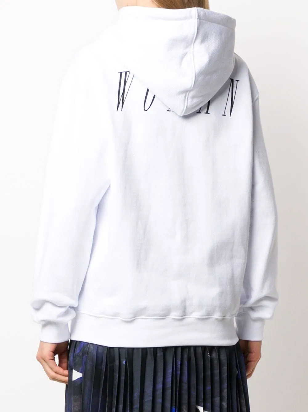 Brush Arrow Oversized Hoodie