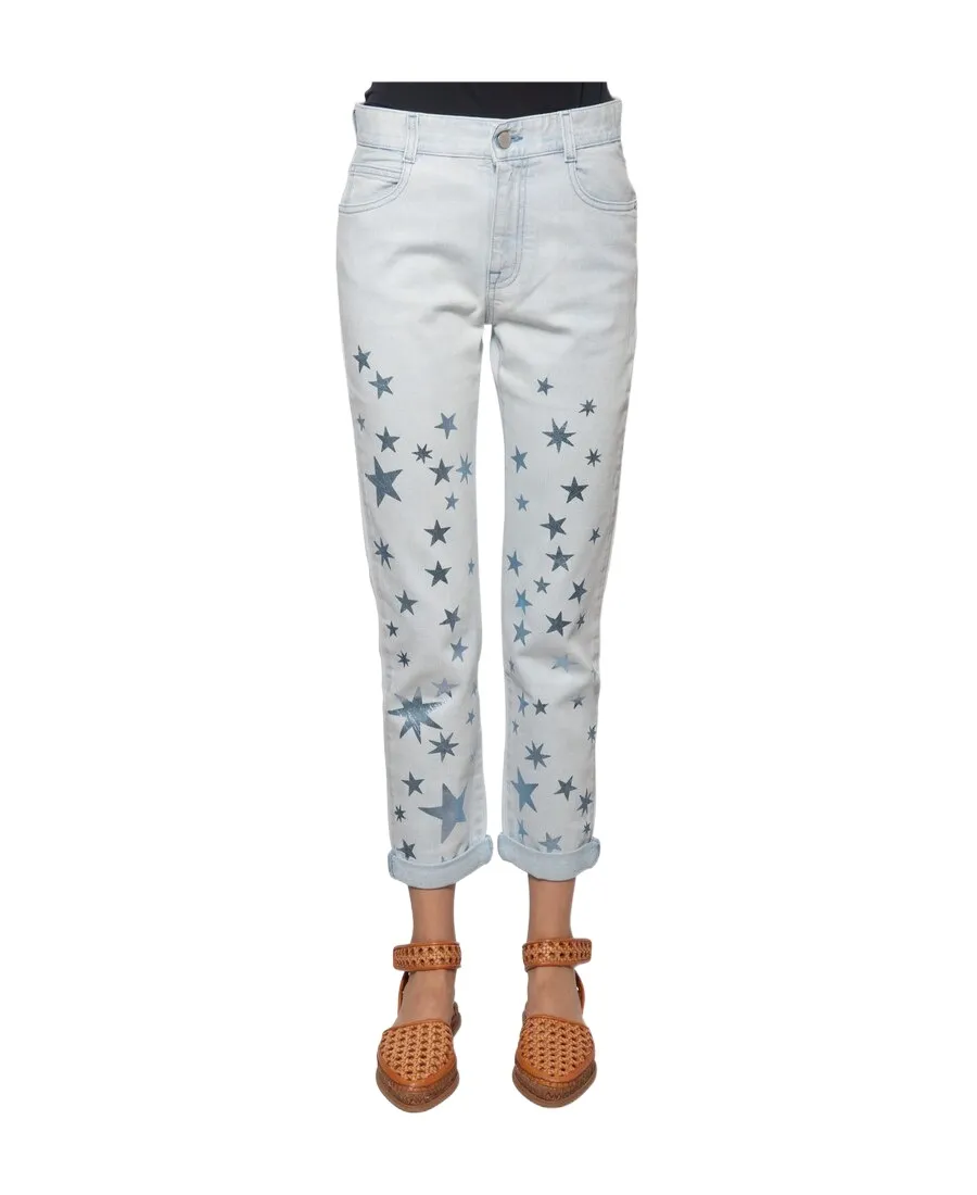 Stella Mccartney Star Print Jeans
